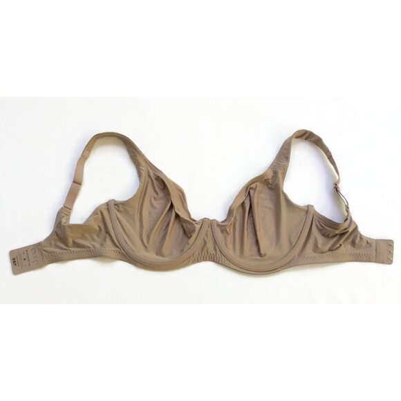 Cuup The Scoop Bra 36F Cup Underwire Unlined No Padding Luxe Beige Taupe Sun - Picture 6 of 11